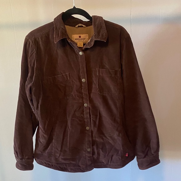 Woolrich Jackets & Blazers - Woolrich Women’s Dark Brown Shirt Jacket